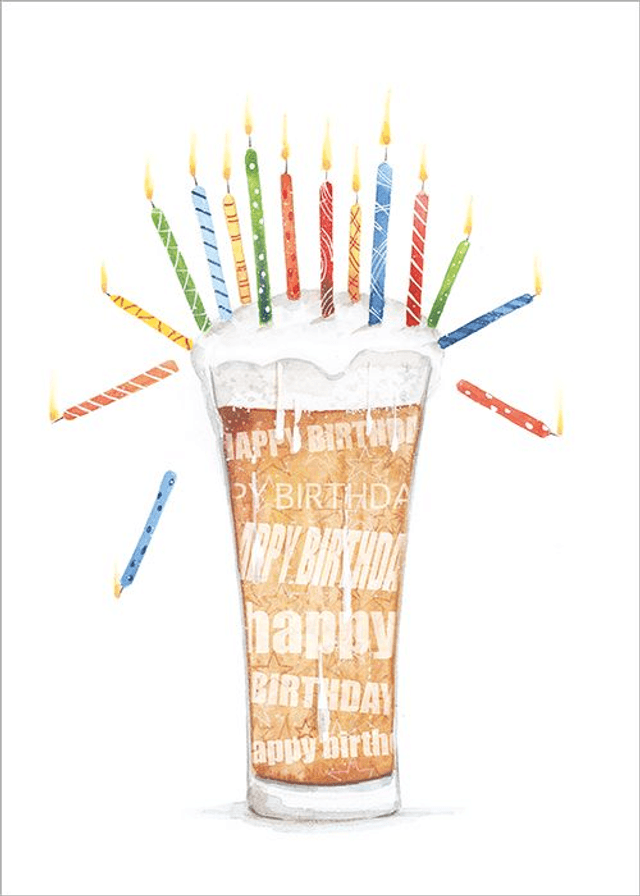 BIRTHDAY BEER B016