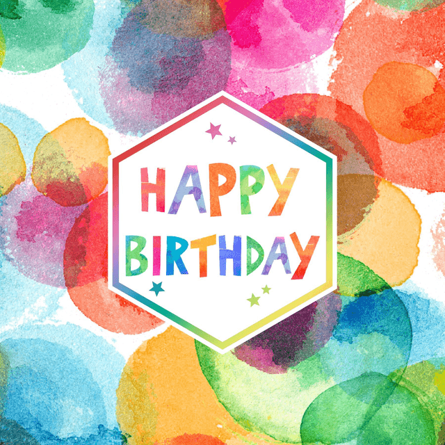 Bright Birthday A028
