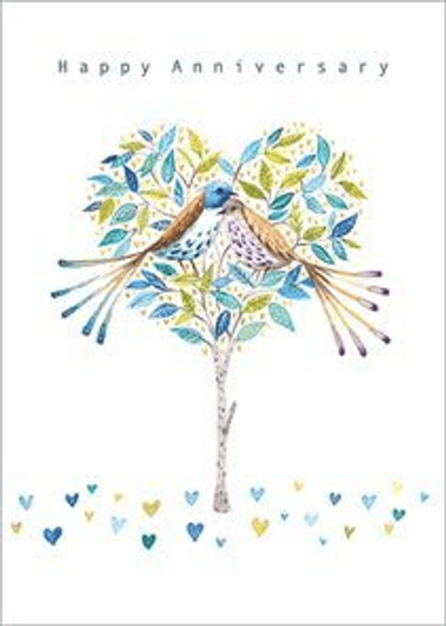 Anniversary Birds B026