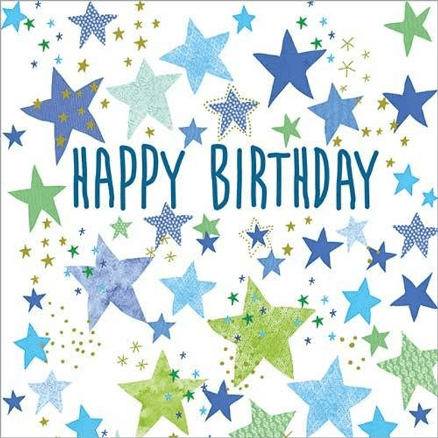 Stars Happy Birthday FP2128