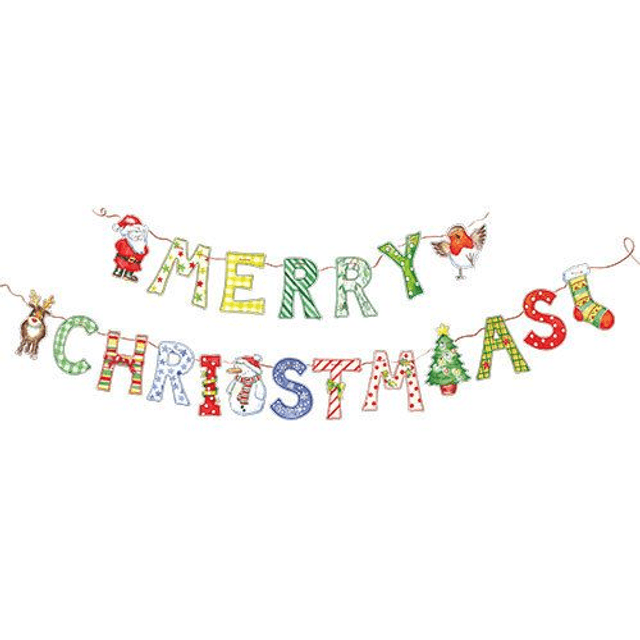 XBunting Merry Christmas