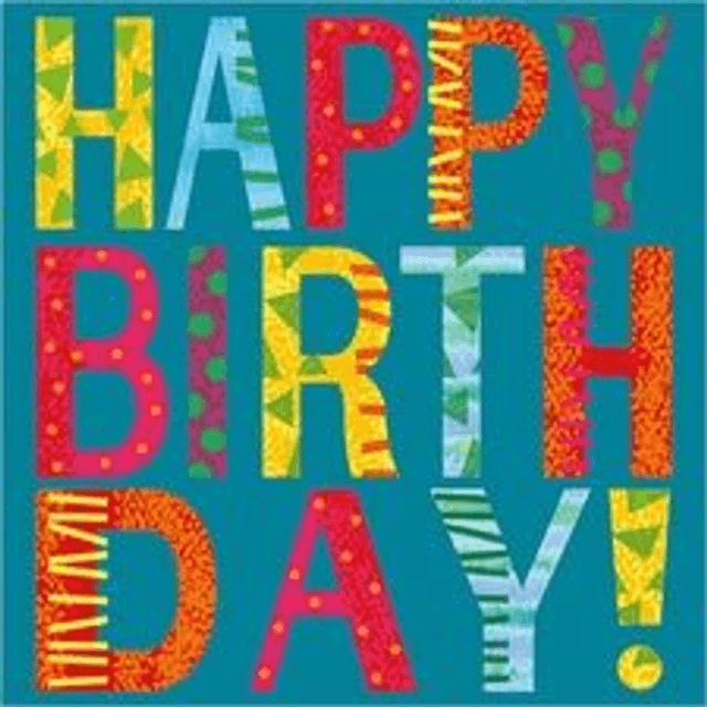 Birthday Letters A063