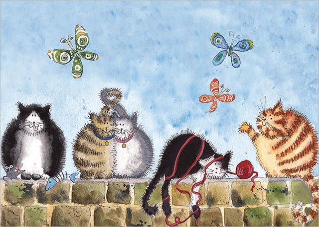 CATS ON A WALL B008
